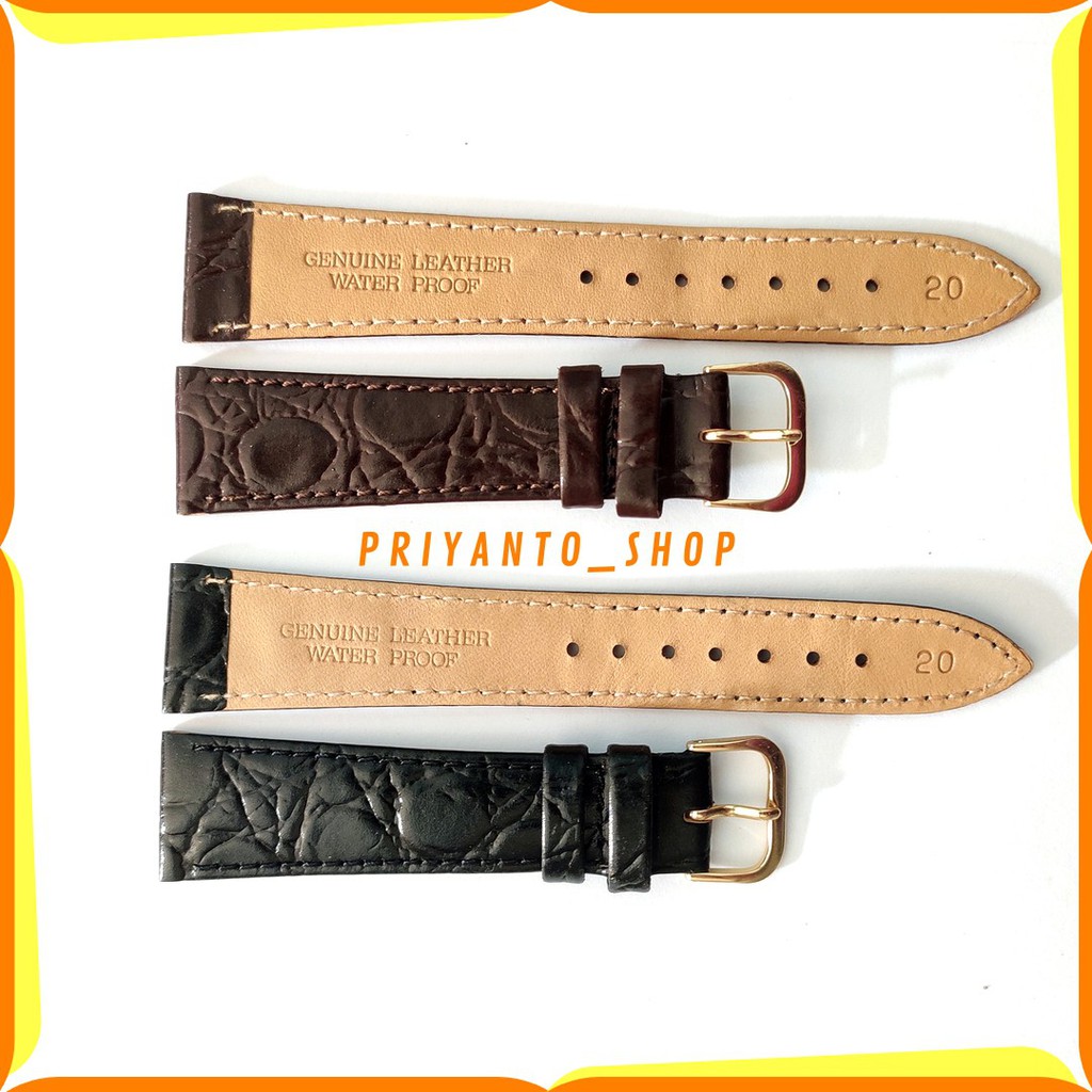 Strap Tali Jam Tangan 20mm Tali jam kulit 20mm LKZ20 bagus TERMURAH