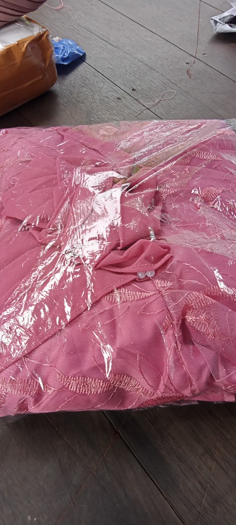 Blouse Anjela Dus - Aurora Selendang Ceruty - Stelan Kebaya Modern - Kebaya Wisuda - Kebaya Kekinian