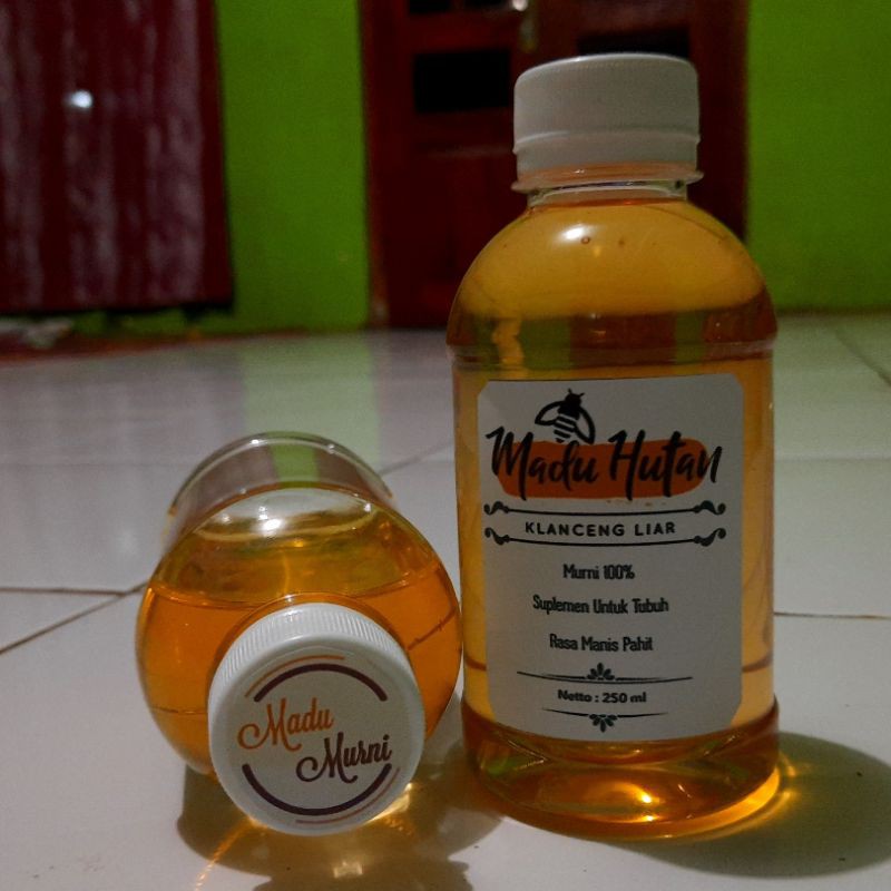 

madu hutan murni 100%