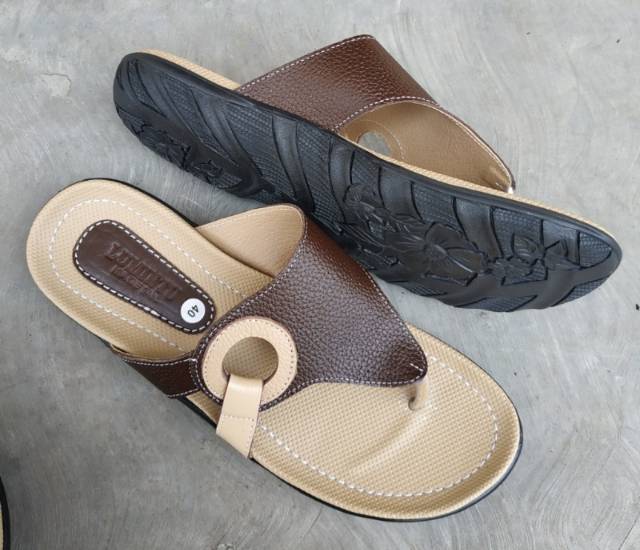 Sandal japit kulit wanita handmade Magetan