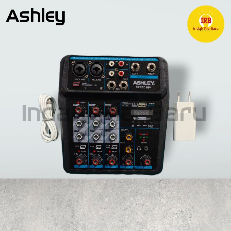 Mixer Ashley 4 Channel speed up4