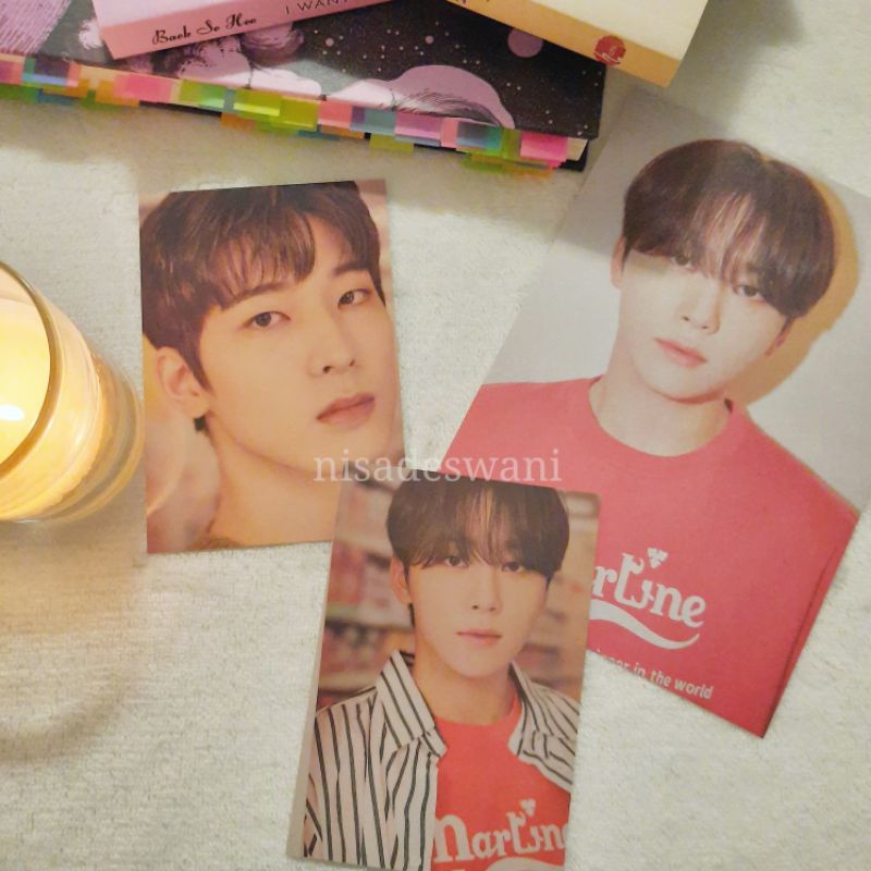 Pc Photocard Postcard Hybe Insight Seventeen Wonwoo Seungkwan