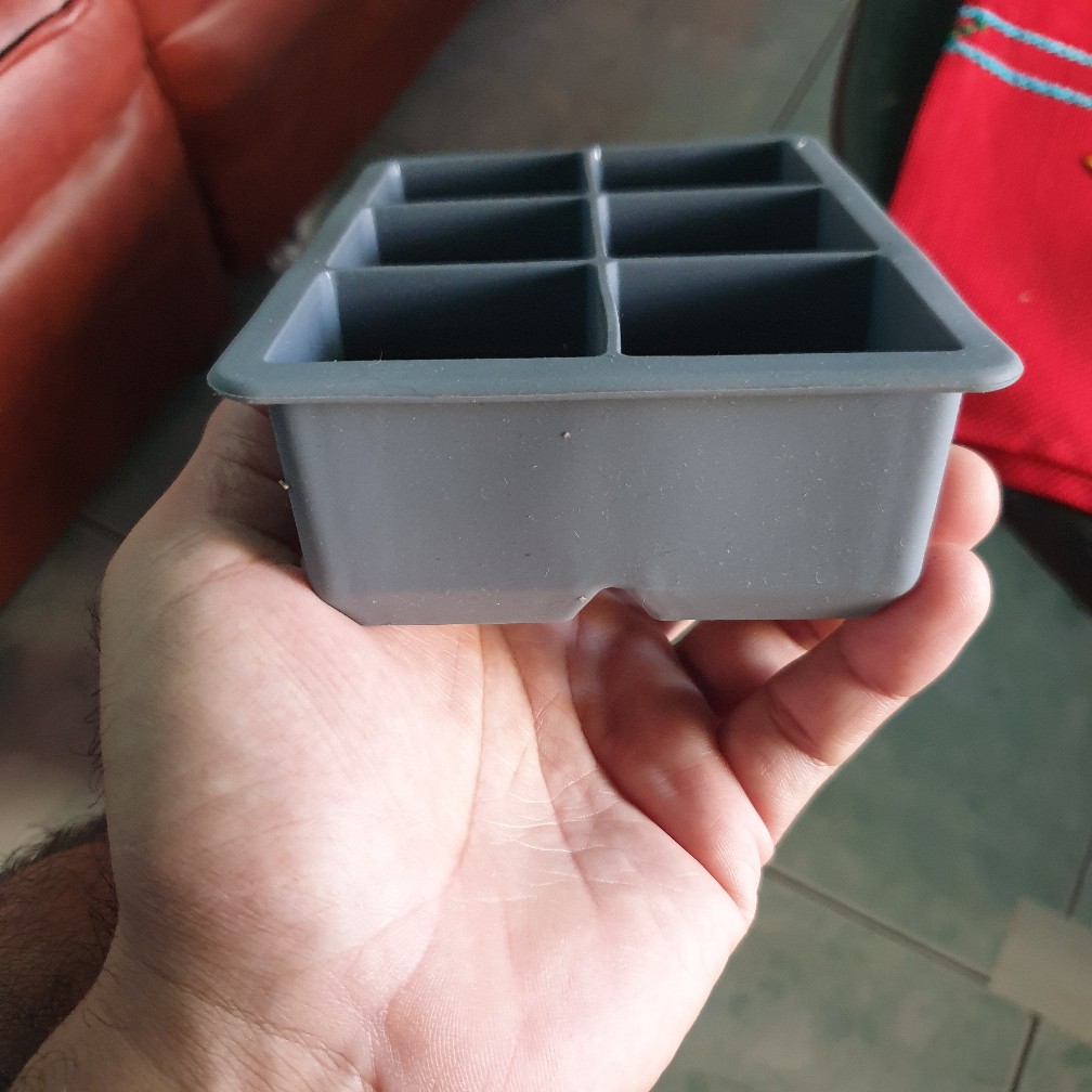 Weo Hc378613 Cetakan Es Batu Raksasa Atau Makanan Puding Konyaku 4x4x4 Cm