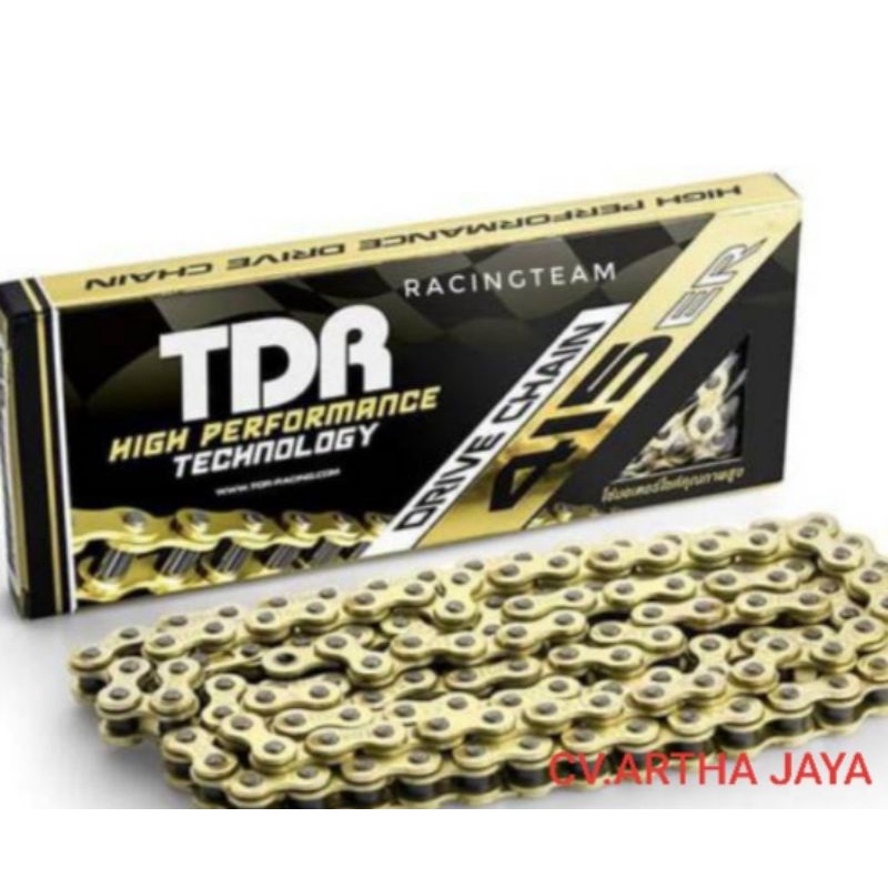 RANTAI RANTE GOLD EMAS TDR RACING 415ER-130L / 415 130