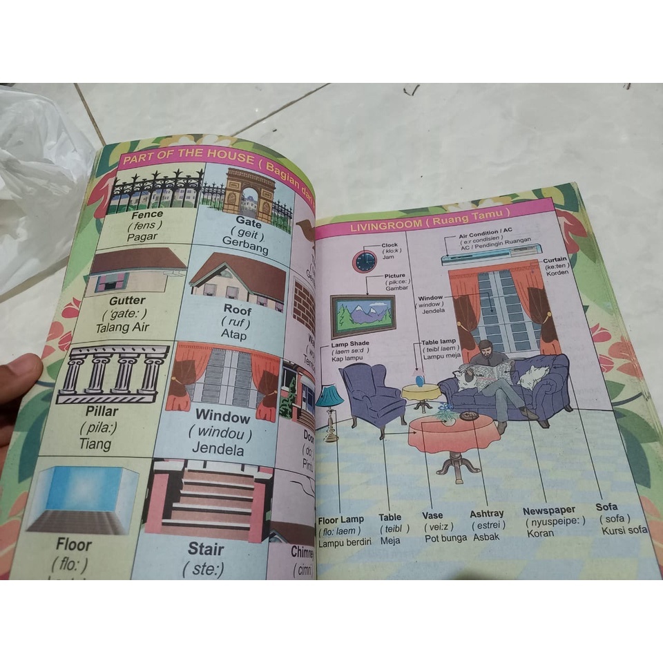 Buku Anak - Kamus Elite Bergambar (Bahasa Inggris - Bahasa Indonesia)