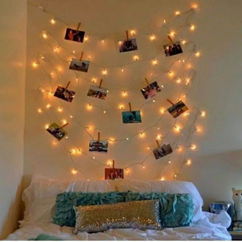 Lampu Tumblr Light LED 10 Mtr [ BISA COD ] Lampu Hias Lampu natal Tumblr Dekorasi Kamar Hiasan