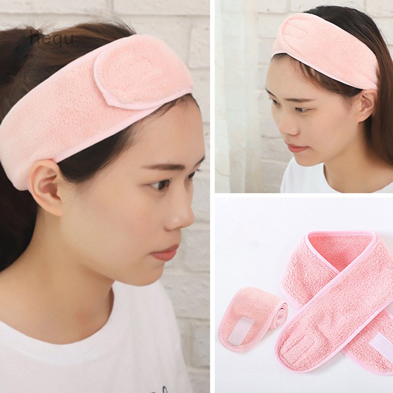 Facial Headband - Bandana Penahan Poni Untuk Cuci Muka / Bandana Bando Masker / Cuci Muka / Make Up