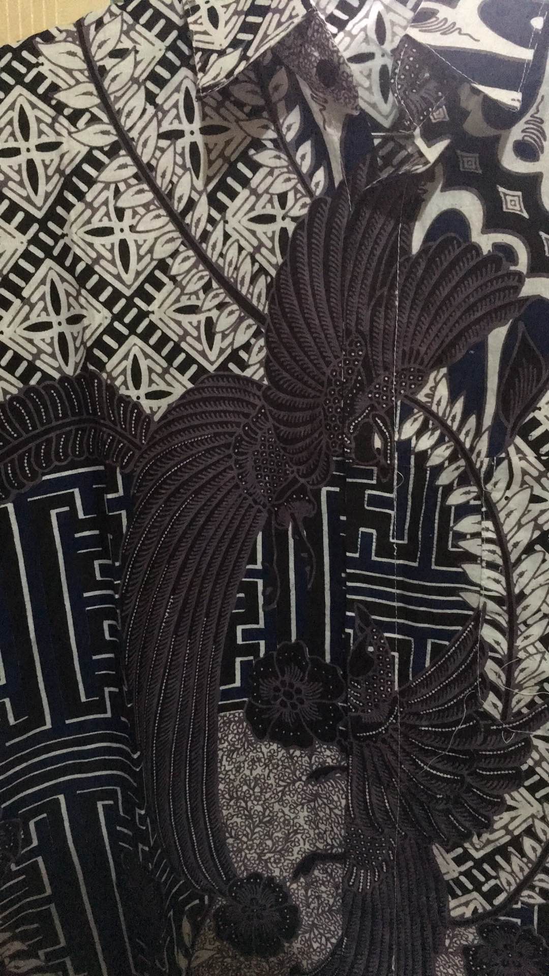 Baju Batik Pria Slimfit Big Size M L Xl Xxl Atasan Kemeja Batik Lengan Panjang