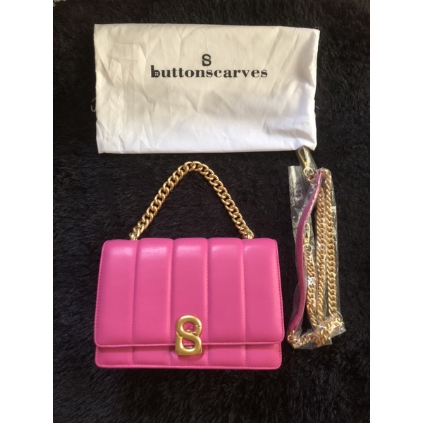 Nora bag Button scarves