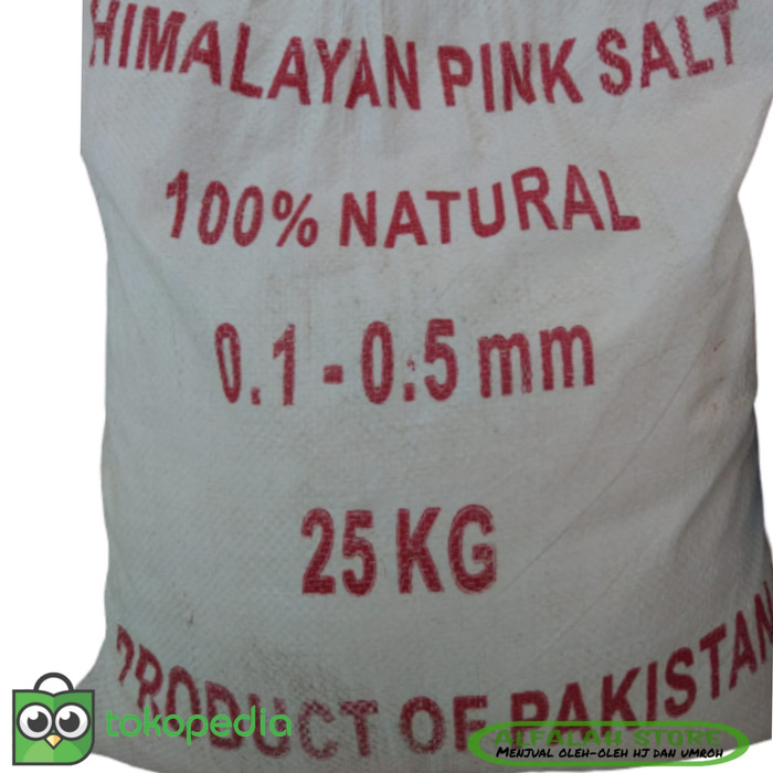 

Promo Spesial - Garam Himalaya/Garam Himalaya 25Kg/Garam Himalayan Pink Salt Original