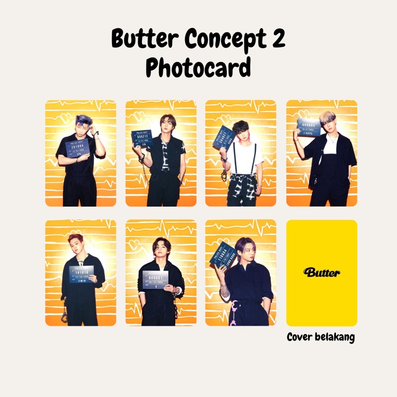 BTS Butter Concept 2 Photocard