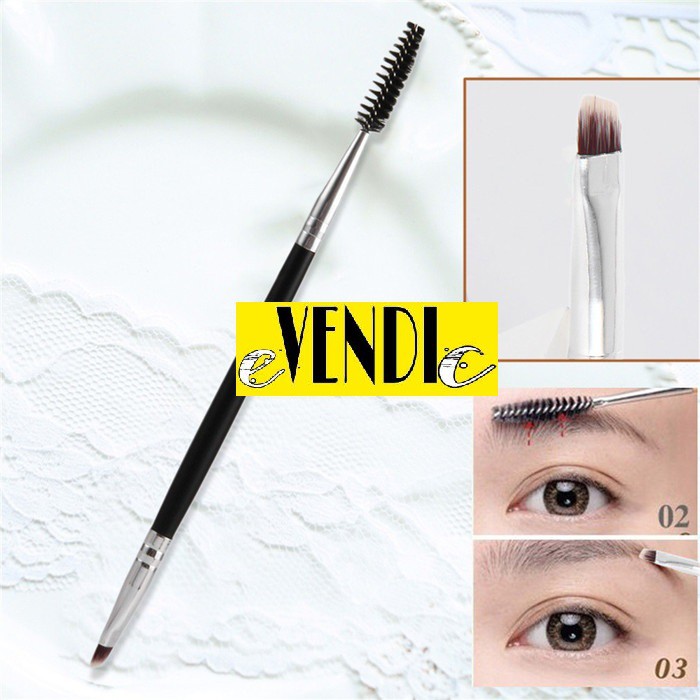 KUAS ALIS 2 SISI / KUAS 2 IN 1 / EYEBROW BRUSH