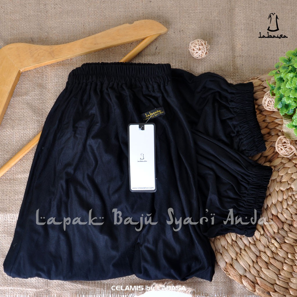 Celamis Labasa | Celana Dalam Gamis Tebal Aladin Karet Kerut | Size Standard &amp; Jumbo Premium Quality