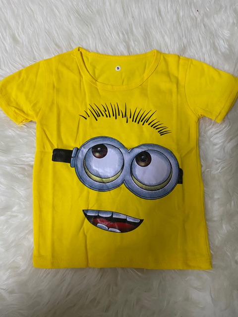 Kaos anak cowok (MINION) 1-9 tahun