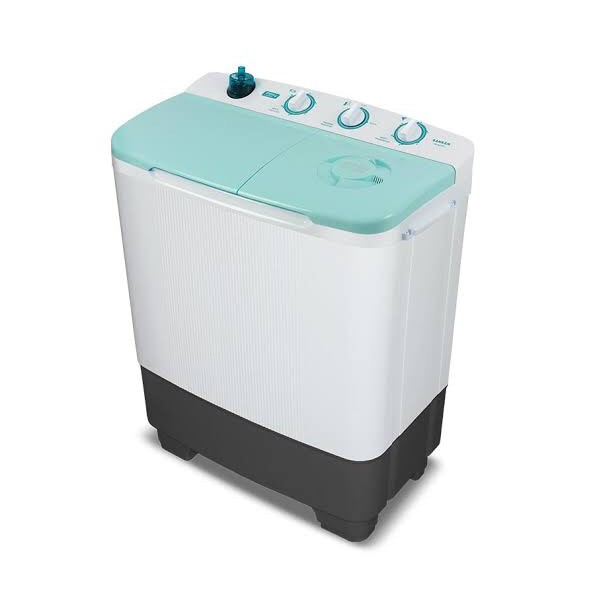 Mesin Cuci Aqua 14 Kg 2 Tabung Bisnis Laundry Low Watt Anti Karat Hijab Mode Putih Biru 1450 Jepang Shopee Indonesia