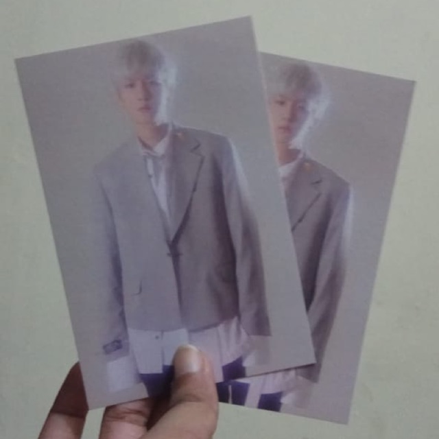 BAEKHYUN POSTCARD BLOOMING DAYS