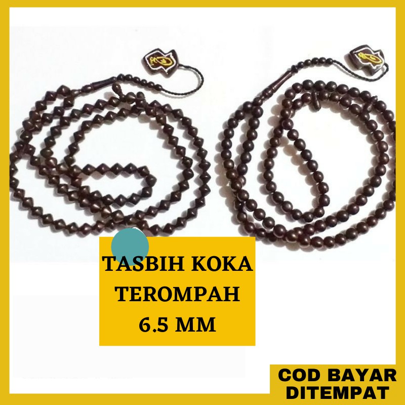 Tasbih Kokka Terompah Asli Tasbeh Koka Kauka Kaoka Kaokah Kaukah Kokah Kokkah Original