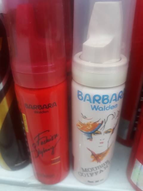 Barbara walden Hair mousse extra strong dan coinfante