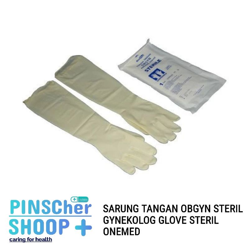 Sarung Tangan Obgyn Onemed Sterile / Pasang