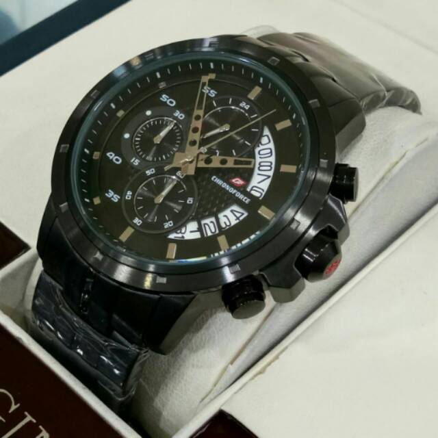 Jam Tangan Pria Original Chronoforce 5272 / Arloji cowok sporty