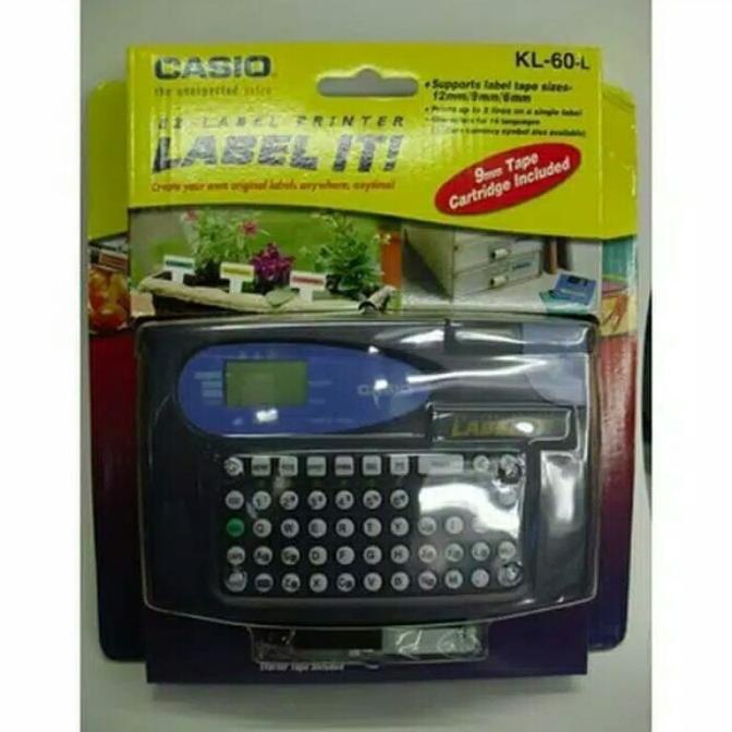 

casio label printing KL60 printing Label it casio KL60L casio printer