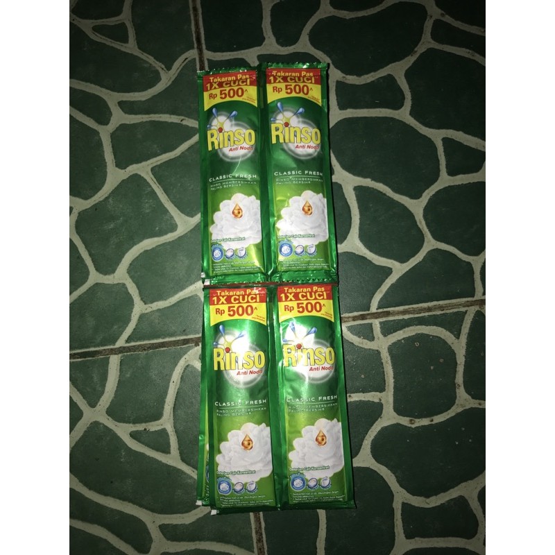 Rinso Cair Renceng 6 Sachet