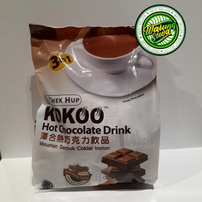 

chek up kokoo chocolate isi 15 x40gr madein malaysia 600gr