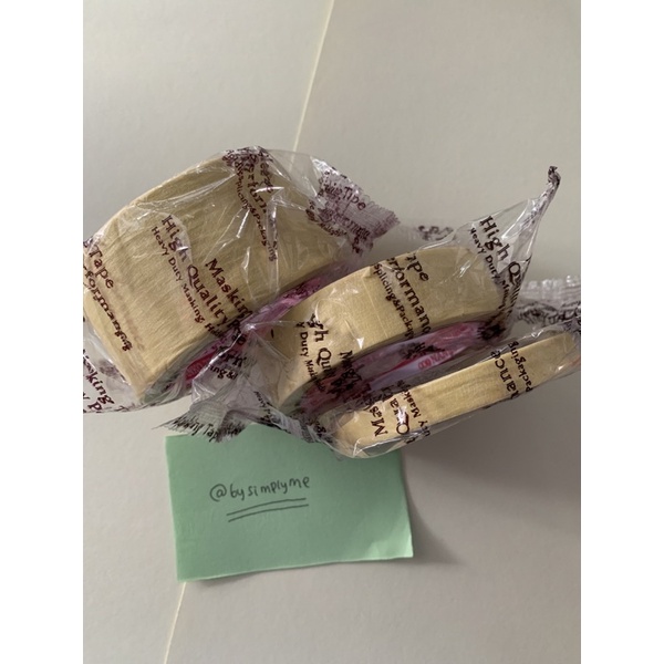 

MASKING TAPE / LAKBAN KERTAS / SOLATIP KERTAS