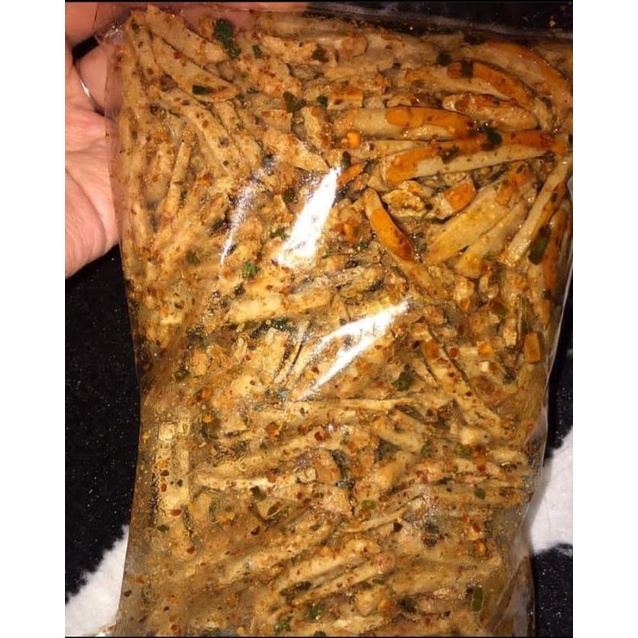 

stik basreng pedas daun jeruk