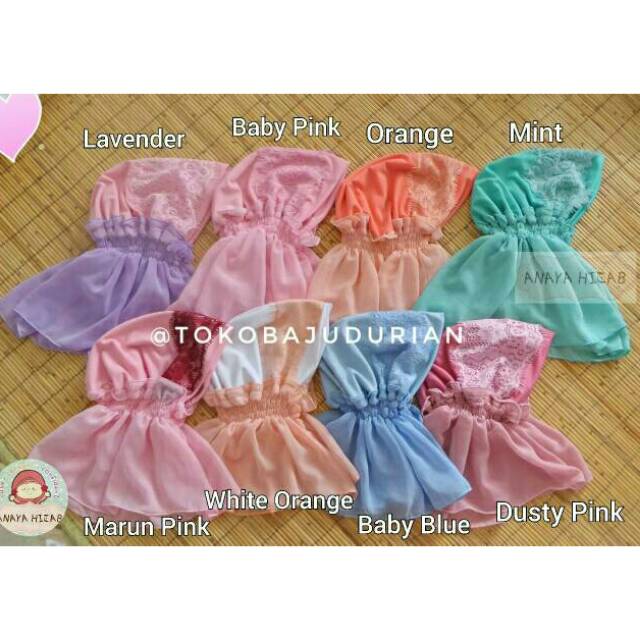 Kerut renda by anaya hijab