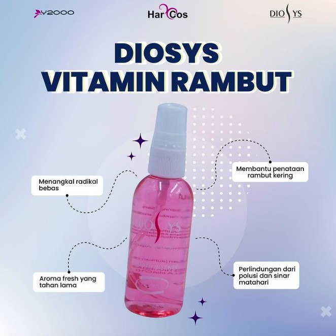 DIOSYS Vitamin Rambut 60ml | Serum Pelindung