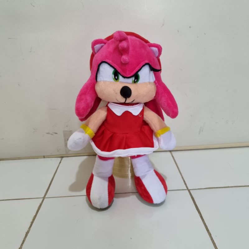 Boneka AMY ROSE The Hedgehog M (Sonic)