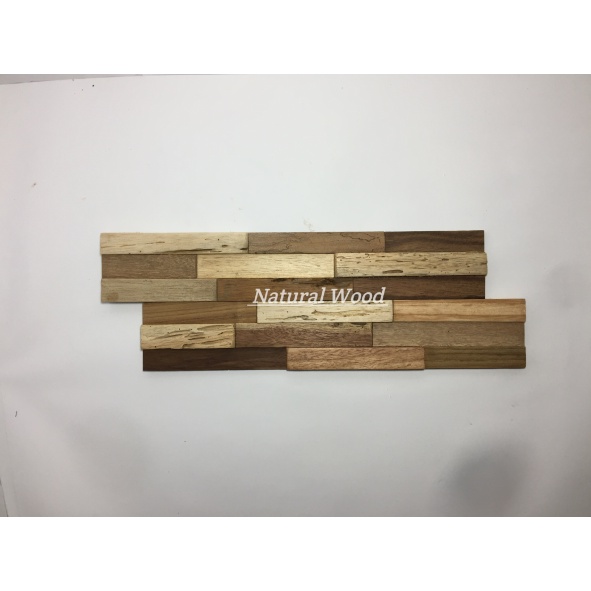 Panel dinding kayu | wall cladding | panel kayu 3D