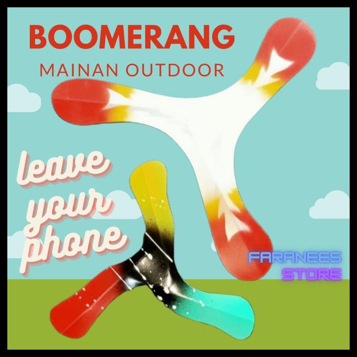 

BOOMERANG/BUMERANG/MAINAN OUTDOOR KODE 1170