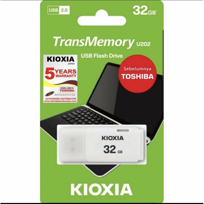 Flashdisk Toshiba KIOXIA 32 gb Usb 2.0 Original