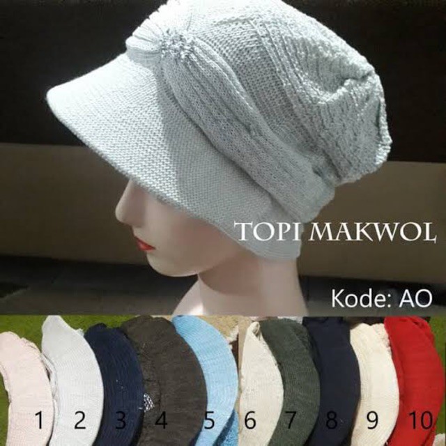 ciput kerpus rajut nenek/ciput nenek pet diamond