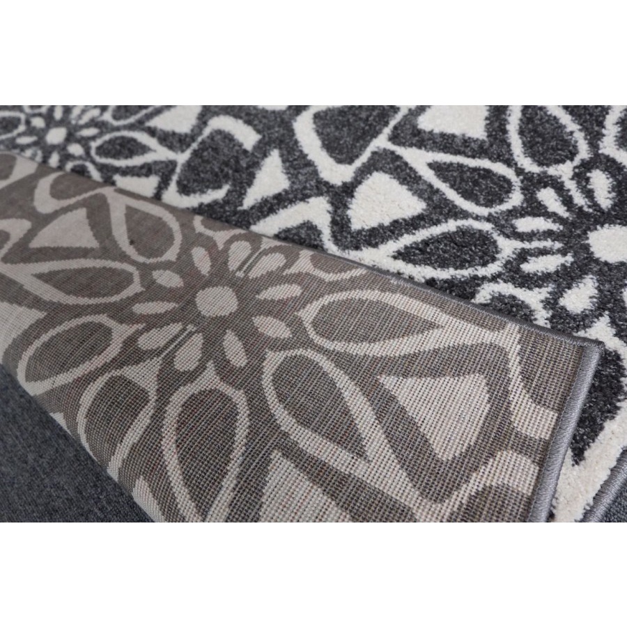 Karpet Permadani Frezze Import Turki 120x180 Lantai Bulu White Grey-4