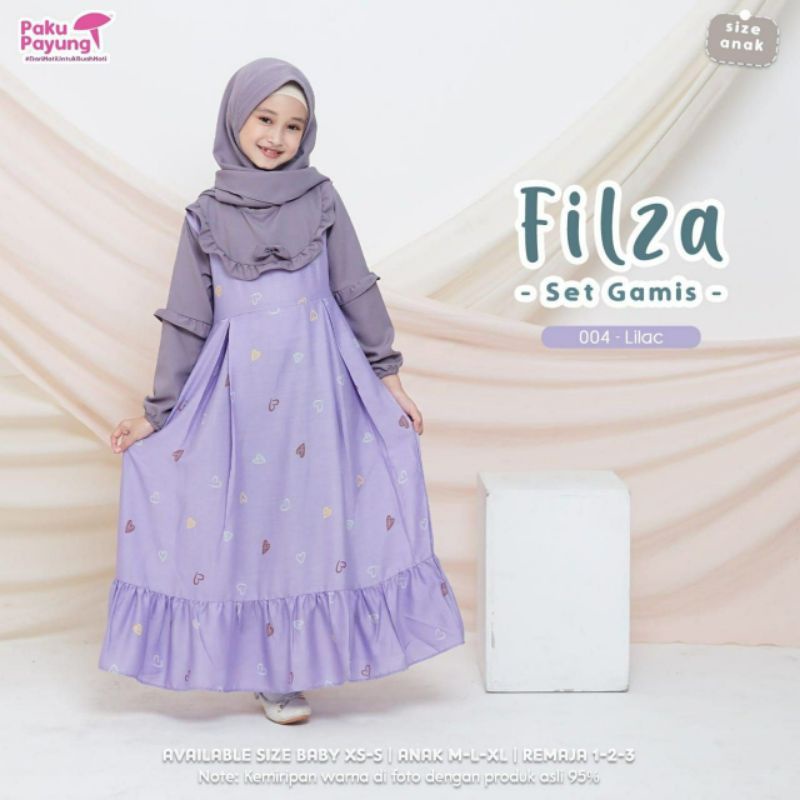 New FILZA SERIES by PAKU PAYUNG CLUB | SET GAMIS ANAK