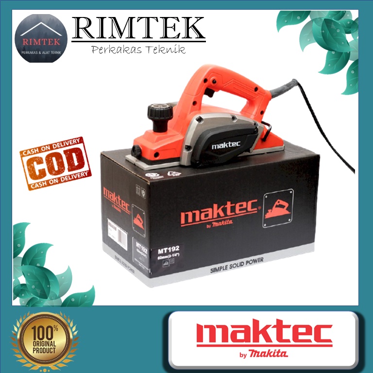 Maktec Planner MT192 / Mesin Serut Maktec MT192 / Mesin Pasah Maktec MT 192 / Mesin Ketam Maktec MT1