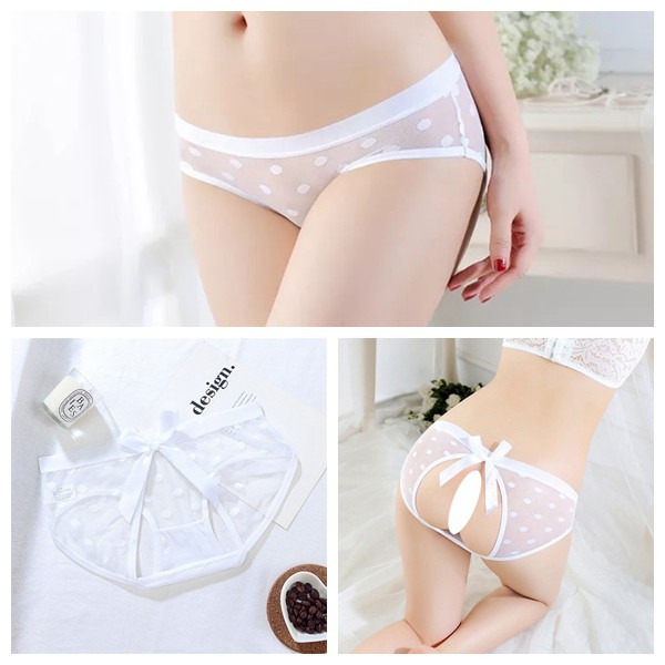 Celana Dalam Wanita Low Waist Sexy Open G String (Waran campur) C222