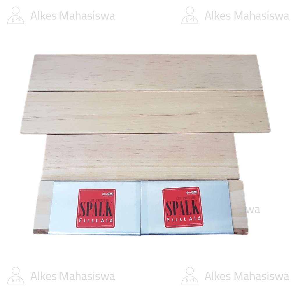 Aurabaik Spalk / Bidai Kayu / Papan Untuk Patah Tulang Onemed