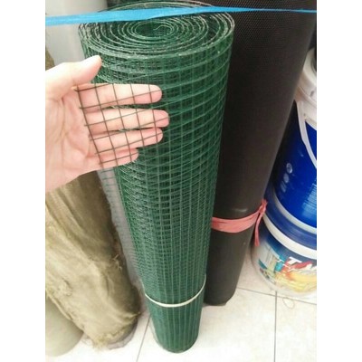 Kawat loket lapisan PVC 1/2. 1cm x 1 cm