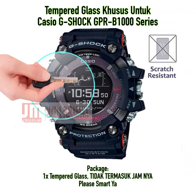 Anti Gores Kaca Tempered Glass For Casio GShock G Shock GPR-B1000 Series