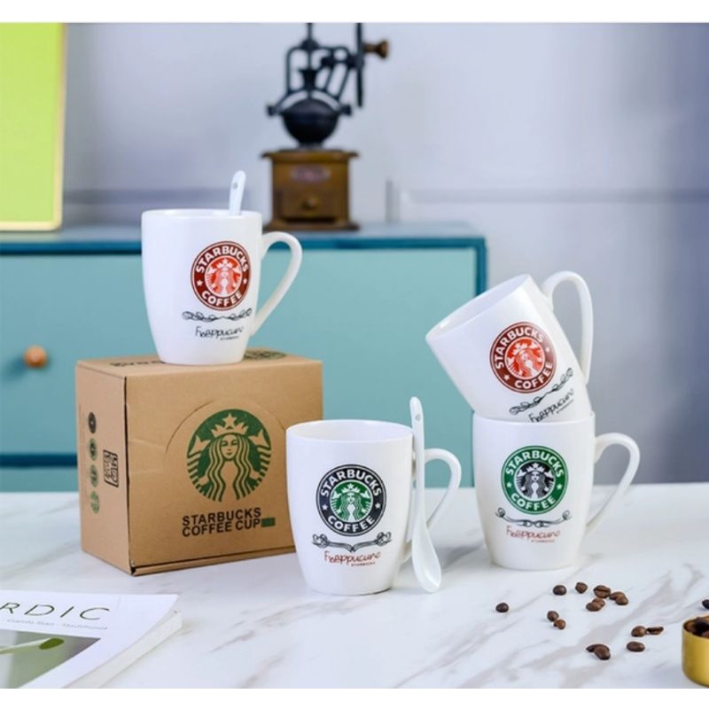 Gelas Mug Starbuck 400 ml