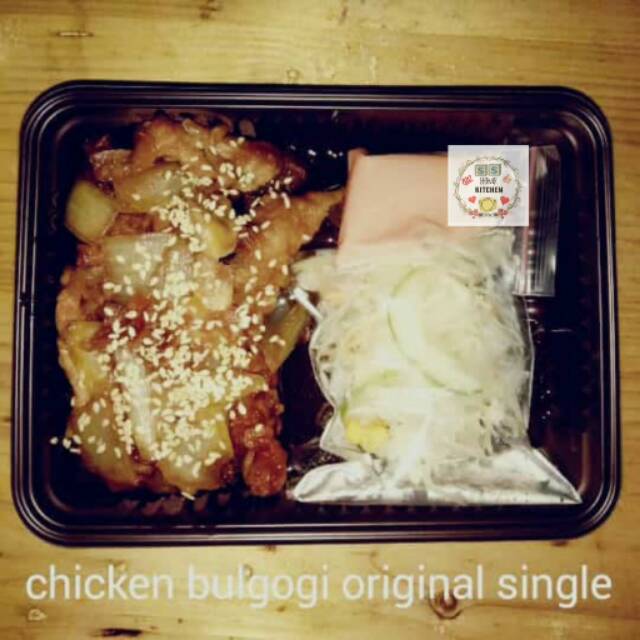 

Bento chicken bulgogi