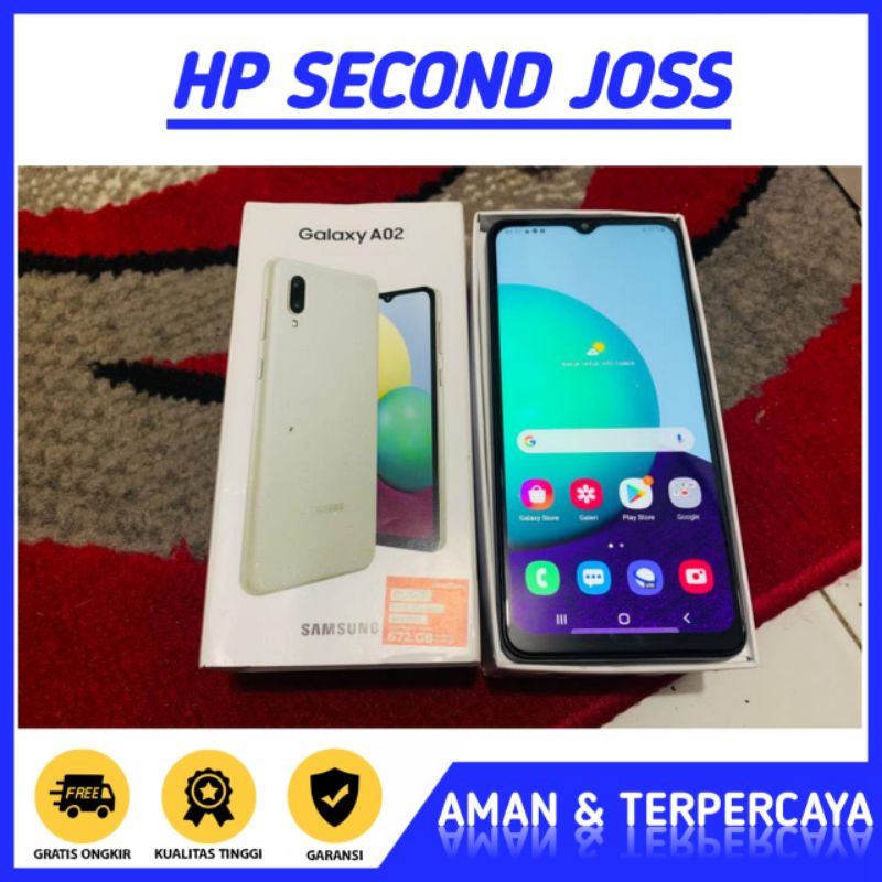Samsung Galaxy A02 Ram 3/32 GB (Second Bergaransi)
