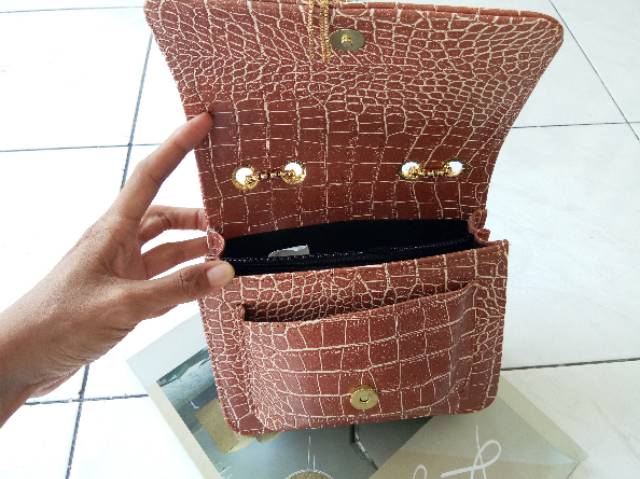 Tas Wanita Croco Kuncir