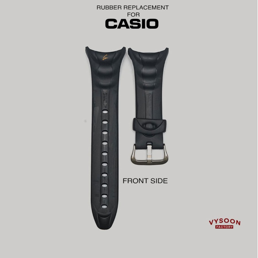 Strap Tali Karet Rubber Casio Original Pengganti G-2800 G2800 G 2800