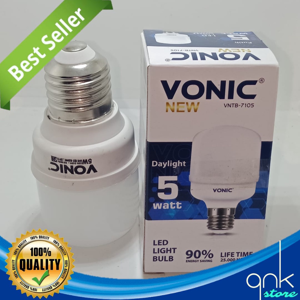 Lampu Bohlam Led Bulb Capsul Murah Hemat Energi Vonic