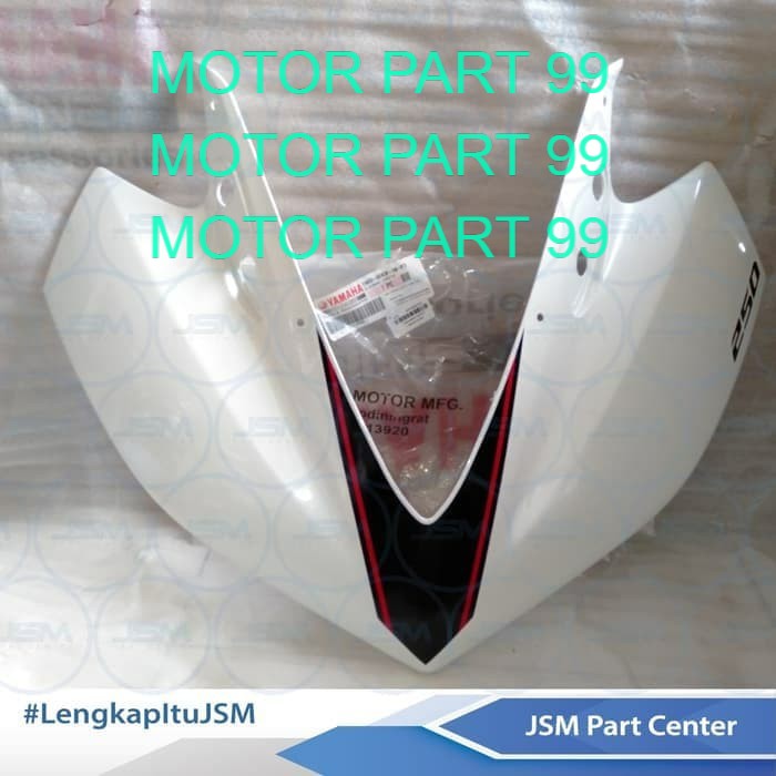 BODY COWLING TAMENG DEPAN R25 PUTIH 1WD-XF83F-10-P3 Yamaha
